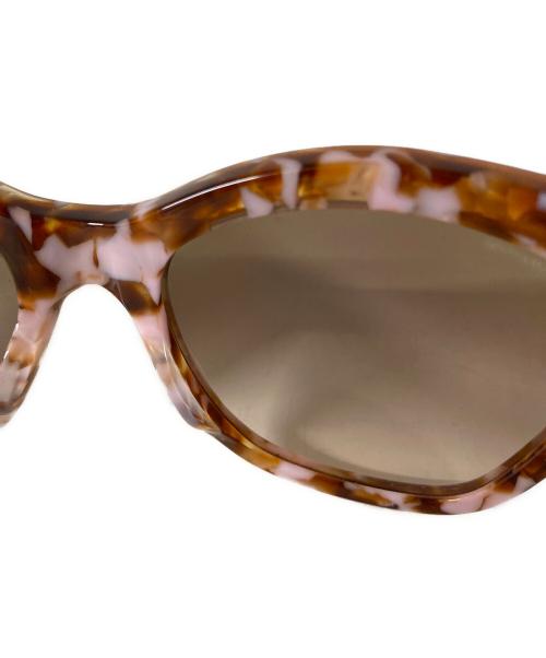 PRADA（プラダ）PRADA (プラダ) サングラス ピンク×ブラウン サイズ:56□19の古着・服飾アイテム