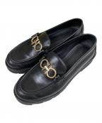 Salvatore Ferragamoサルヴァトーレ フェラガモ）の古着「ガンチーニローファー」｜ブラック