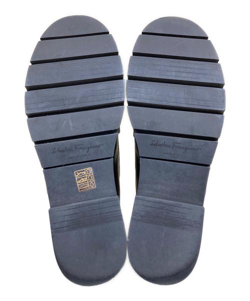 Salvatore Ferragamo（サルヴァトーレ フェラガモ）Salvatore Ferragamo (サルヴァトーレ フェラガモ) ガンチーニローファー ブラック サイズ:SIZE7の古着・服飾アイテム