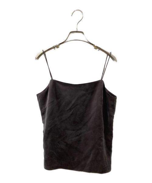 TODAYFUL（トゥデイフル）TODAYFUL (トゥデイフル) Matte Satin Camisole ブラウン サイズ:FREEの古着・服飾アイテム