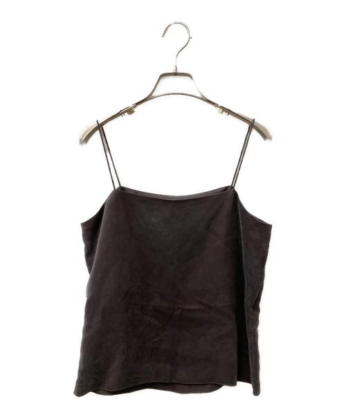 TODAYFUL（トゥデイフル）TODAYFUL (トゥデイフル) Matte Satin Camisole ブラウン サイズ:FREEの古着・服飾アイテム