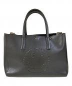 ANYA HINDMARCHアニヤ・ハインドマーチ）の古着「ハンドバッグ」｜ブラック