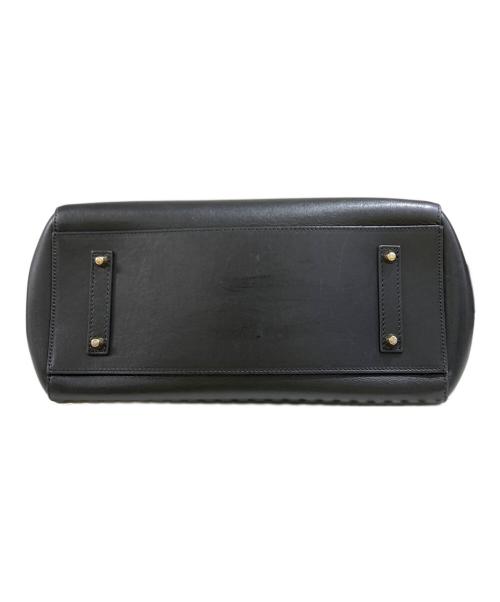 ANYA HINDMARCH（アニヤ・ハインドマーチ）ANYA HINDMARCH (アニヤハインドマーチ) ハンドバッグ ブラックの古着・服飾アイテム