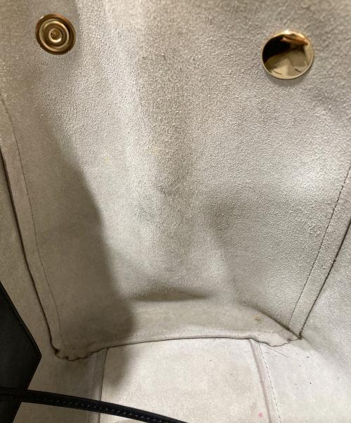 ANYA HINDMARCH（アニヤ・ハインドマーチ）ANYA HINDMARCH (アニヤハインドマーチ) ハンドバッグ ブラックの古着・服飾アイテム