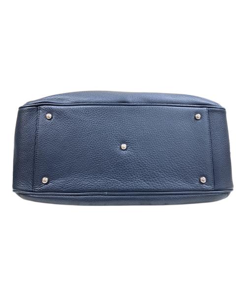 PELLE MORBIDA（ペッレモルビダ）PELLE MORBIDA (ペッレモルビダ) メイデンボヤージュ ボストンバック ホワイト×ネイビーの古着・服飾アイテム