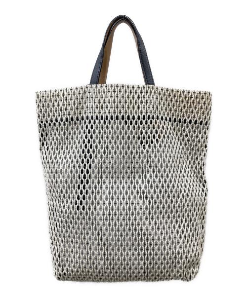 MARY AL TERNA（メアリオルターナ）MARY AL TERNA (メアリオルターナ) GAP コットンメッシュ トート ホワイトの古着・服飾アイテム