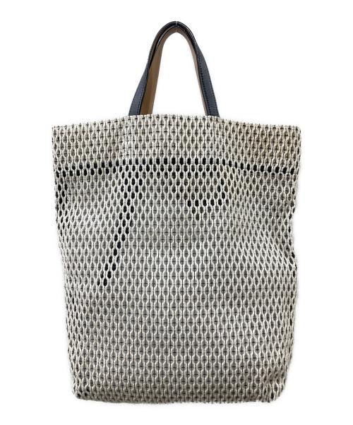 MARY AL TERNA（メアリオルターナ）MARY AL TERNA (メアリオルターナ) GAP コットンメッシュ トート ホワイトの古着・服飾アイテム