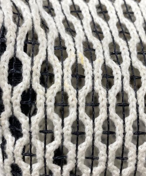 MARY AL TERNA（メアリオルターナ）MARY AL TERNA (メアリオルターナ) GAP コットンメッシュ トート ホワイトの古着・服飾アイテム