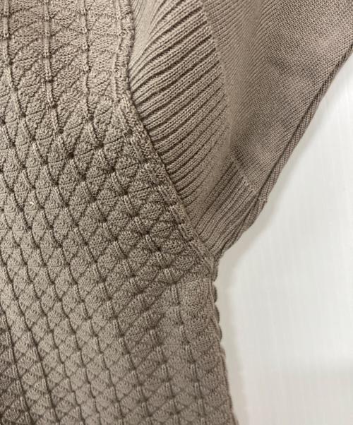 yashiki（ヤシキ）YASHIKI (ヤシキ) Hanaakari Collar Cardigan グレージュ サイズ:3 未使用品の古着・服飾アイテム