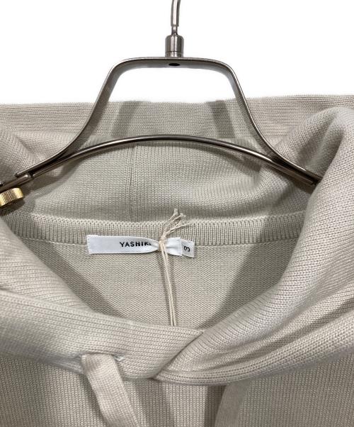 yashiki（ヤシキ）yashiki (ヤシキ) Setsugi Hoodie ベージュ サイズ:3の古着・服飾アイテム