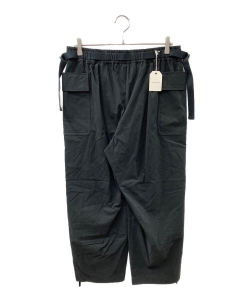 sayatomo（サヤトモ）sayatomo (サヤトモ) Mukabaki Cargo Pants ブラック サイズ:2 未使用品の古着・服飾アイテム