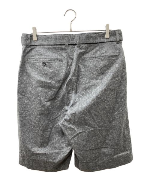 VICTIM&CO.（ヴィクティム）VICTIM&CO. (ヴィクティム) LINEN WIDE SHORTS グレー サイズ:3 未使用品の古着・服飾アイテム