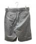 VICTIM&CO. (ヴィクティム) LINEN WIDE SHORTS グレー サイズ:3 未使用品：8000円