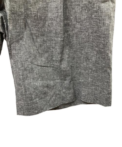 VICTIM&CO.（ヴィクティム）VICTIM&CO. (ヴィクティム) LINEN WIDE SHORTS グレー サイズ:3 未使用品の古着・服飾アイテム