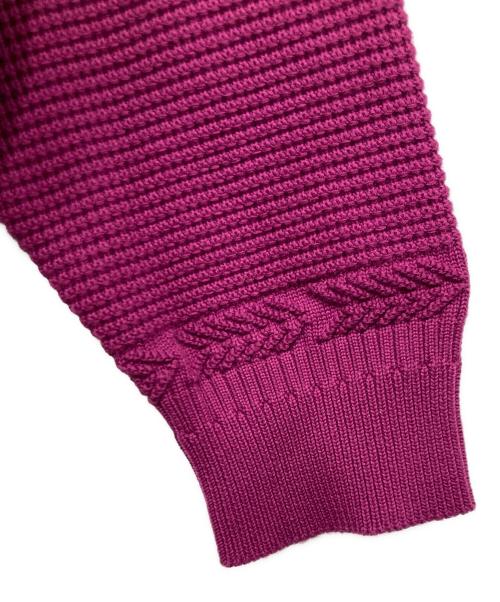 yashiki（ヤシキ）yashiki (ヤシキ) Shigure Cardigan パープル サイズ:2の古着・服飾アイテム