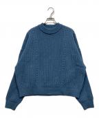 yashikiヤシキ）の古着「Tofu Knit」｜ブルー