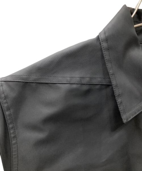 RICK OWENS（リックオウエンス）RICK OWENS (リックオウエンス) 18SS Blu Dirt Shirt シャツジャケット ブラック サイズ:38の古着・服飾アイテム