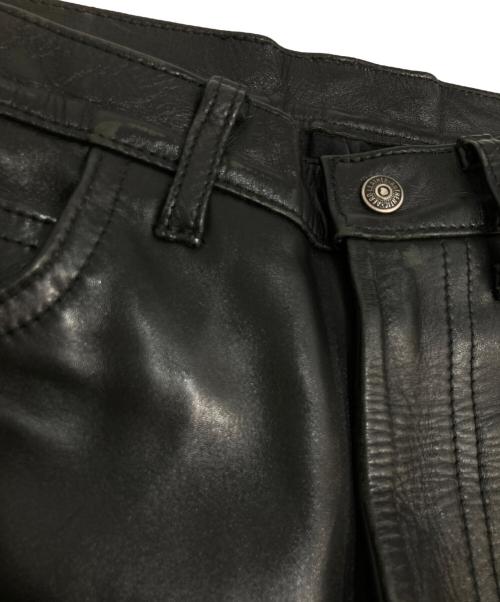 Aero LEATHER（エアロレザー）Aero LEATHER (エアロレザー) レザーパンツ ブラック サイズ:30の古着・服飾アイテム
