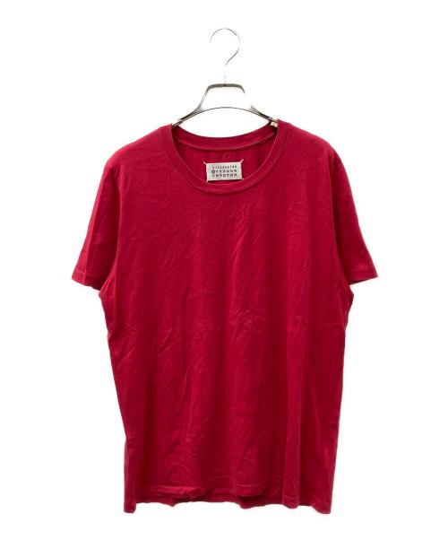 Maison Margiela（メゾンマルジェラ）Maison Margiela (メゾンマルジェラ) 15SS プレーンTEE レッド サイズ:48の古着・服飾アイテム