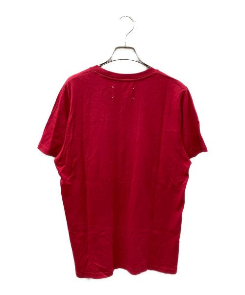 Maison Margiela（メゾンマルジェラ）Maison Margiela (メゾンマルジェラ) 15SS プレーンTEE レッド サイズ:48の古着・服飾アイテム