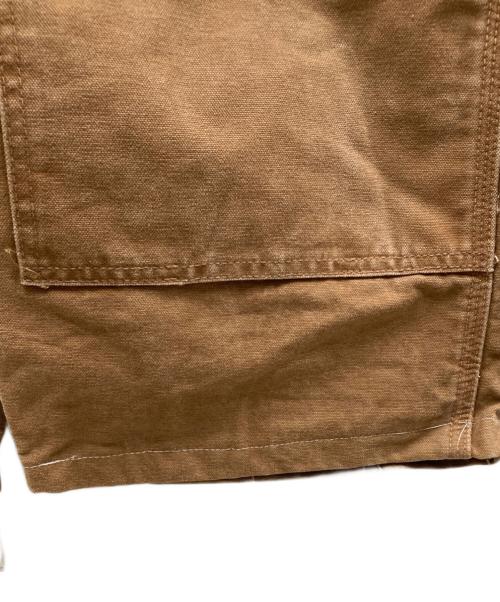 CarHartt（カーハート）CarHartt (カーハート) DUCK DOUBLE KNEE OVERALL ブラウン サイズ:38×32の古着・服飾アイテム