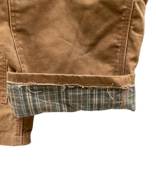 CarHartt（カーハート）CarHartt (カーハート) DUCK DOUBLE KNEE OVERALL ブラウン サイズ:38×32の古着・服飾アイテム
