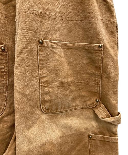 CarHartt（カーハート）CarHartt (カーハート) DUCK DOUBLE KNEE OVERALL ブラウン サイズ:38×32の古着・服飾アイテム