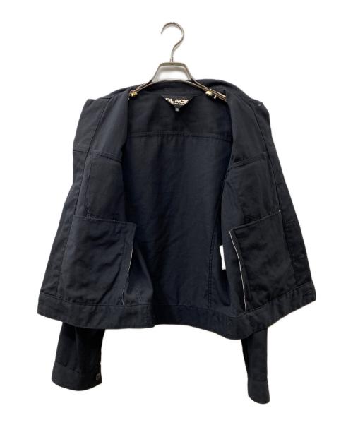 BLACK COMME des GARCONS（ブラックコムデギャルソン）BLACK COMME des GARCONS (ブラックコムデギャルソン) ウールジャケット ブラック サイズ:Sの古着・服飾アイテム