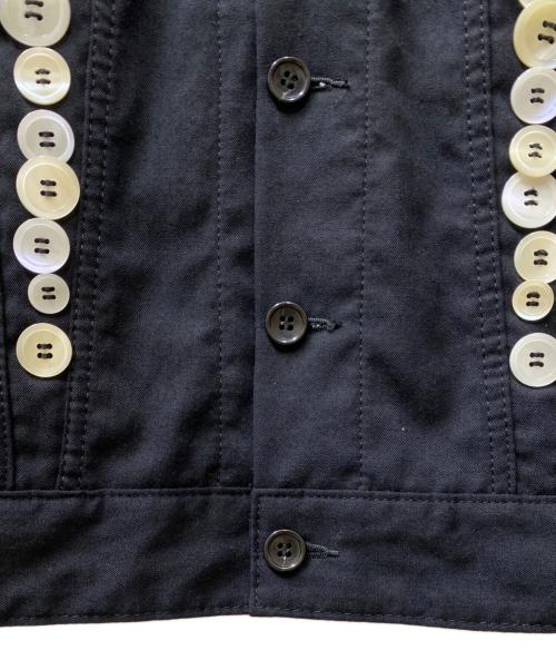 BLACK COMME des GARCONS（ブラックコムデギャルソン）BLACK COMME des GARCONS (ブラックコムデギャルソン) ウールジャケット ブラック サイズ:Sの古着・服飾アイテム