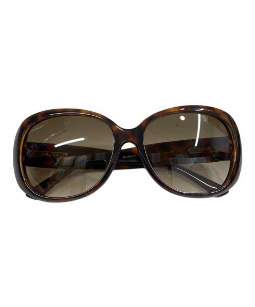GUCCI（グッチ）GUCCI (グッチ) バタフライ型 サングラス ブラウン サイズ:57-16-135の古着・服飾アイテム