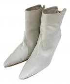 BRENTELLAブレンテッラ）の古着「ショートブーツ」｜ホワイト