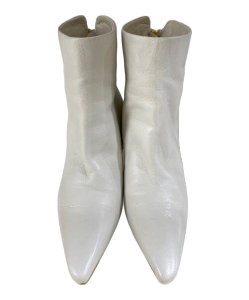 BRENTELLA（ブレンテッラ）BRENTELLA (ブレンテッラ) ショートブーツ ホワイト サイズ:35の古着・服飾アイテム
