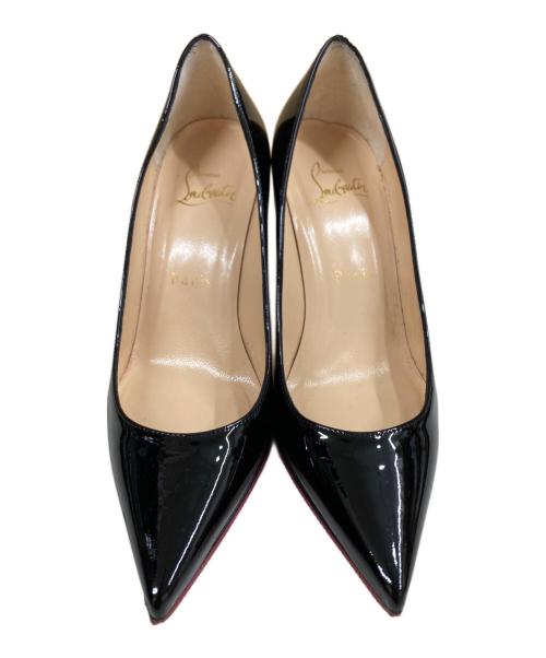 Christian Louboutin（クリスチャン・ルブタン）Christian Louboutin (クリスチャン・ルブタン) パテントハイヒールパンプス ブラック サイズ:34の古着・服飾アイテム