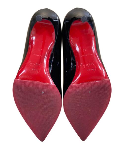 Christian Louboutin（クリスチャン・ルブタン）Christian Louboutin (クリスチャン・ルブタン) パテントハイヒールパンプス ブラック サイズ:34の古着・服飾アイテム