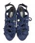 BALENCIAGA (バレンシアガ) ハイヒールサンダル ネイビー サイズ:35：8000円