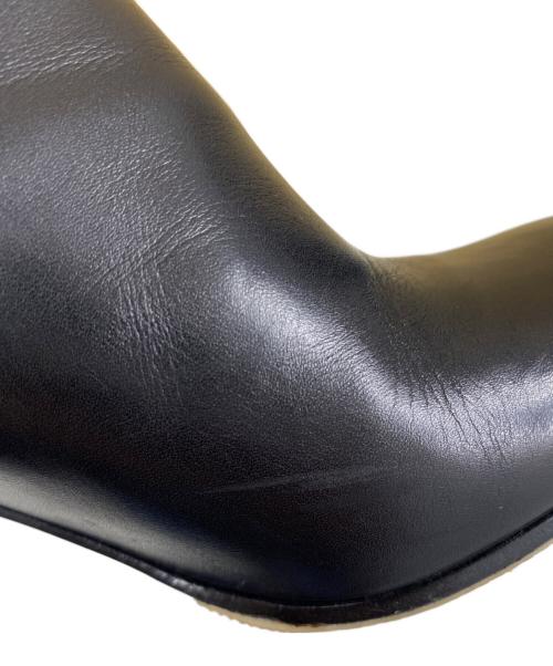 CHANEL（シャネル）CHANEL (シャネル) ココマークターンロックショートブーツ ブラック サイズ:35の古着・服飾アイテム