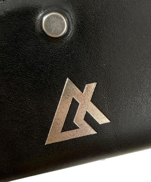 JUSTIN DAVIS（ジャスティンデイビス）JUSTIN DAVIS (ジャスティンデイビス) TRANS MINI ウォレット カードケース レッド×ブラックの古着・服飾アイテム