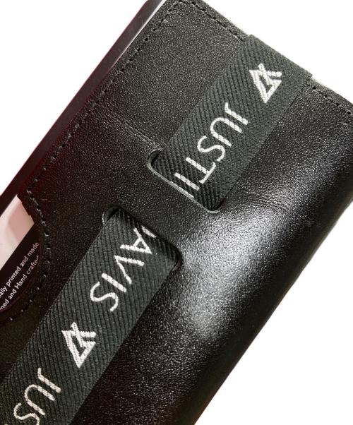 JUSTIN DAVIS（ジャスティンデイビス）JUSTIN DAVIS (ジャスティンデイビス) TRANS MINI ウォレット カードケース レッド×ブラックの古着・服飾アイテム
