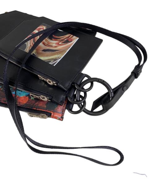 DIET BUTCHER SLIM SKIN（ダイエットブッチャースリムスキン）DIET BUTCHER SLIM SKIN (ダイエットブッチャースリムスキン) KOSUKE KAWAMURA (コウスケ カワムラ) 3 SIZE BAGS WITH SHOULDER STRAP ショルダーバッグ ブラックの古着・服飾アイテム