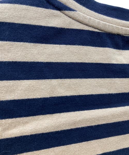 JIL SANDER（ジルサンダー）JIL SANDER (ジルサンダー) ボーダーTシャツ ベージュ サイズ:Mの古着・服飾アイテム