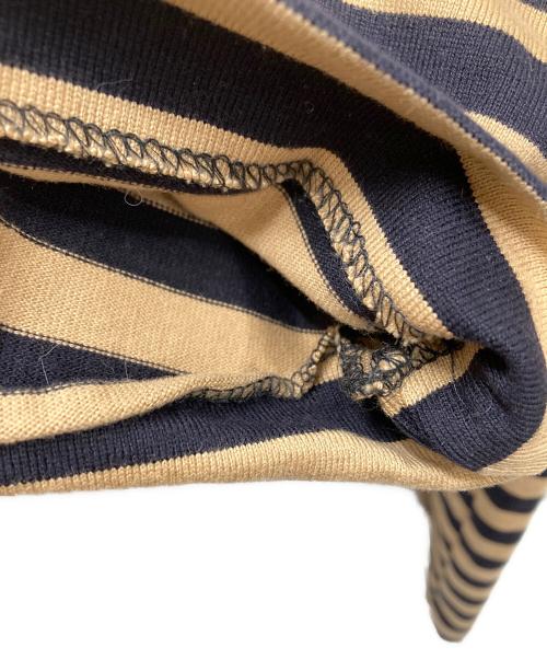 JIL SANDER（ジルサンダー）JIL SANDER (ジルサンダー) ボーダーTシャツ ベージュ サイズ:Mの古着・服飾アイテム