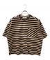 JIL SANDER（ジルサンダー）の古着「ボーダーTシャツ」｜ベージュ
