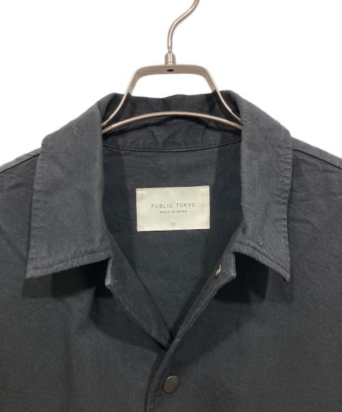 PUBLIC TOKYO（パブリックトウキョウ）PUBLIC TOKYO (パブリックトウキョウ) ワークジャケット ブラック サイズ:1の古着・服飾アイテム