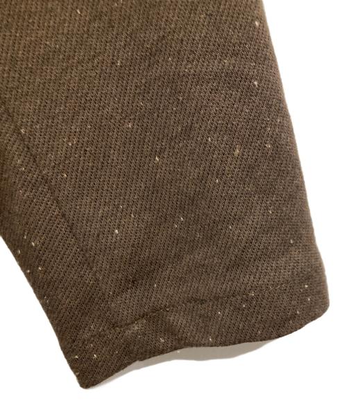 nano・universe（ナノ・ユニバース）nano・universe (ナノ・ユニバース) il Birichino セットアップジャケット ブラウン サイズ:Mの古着・服飾アイテム