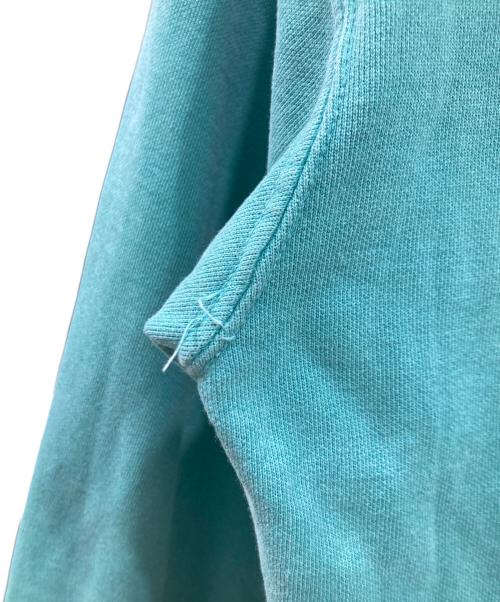 EMOTIONALLY UNAVAILABLE（エモーショナリー・アンアベイラブル）EMOTIONALLY UNAVAILABLE (エモーショナリー・アンアベイラブル) クルーネックスウェット ブルー サイズ:Lの古着・服飾アイテム