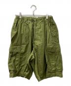 COOTIE PRODUCTIONSクーティープロダクツ）の古着「カーゴショーツ」｜オリーブ