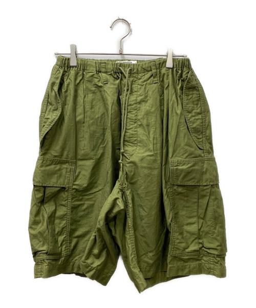COOTIE PRODUCTIONS（クーティープロダクツ）COOTIE PRODUCTIONS (クーティープロダクツ) カーゴショーツ オリーブ サイズ:Sの古着・服飾アイテム