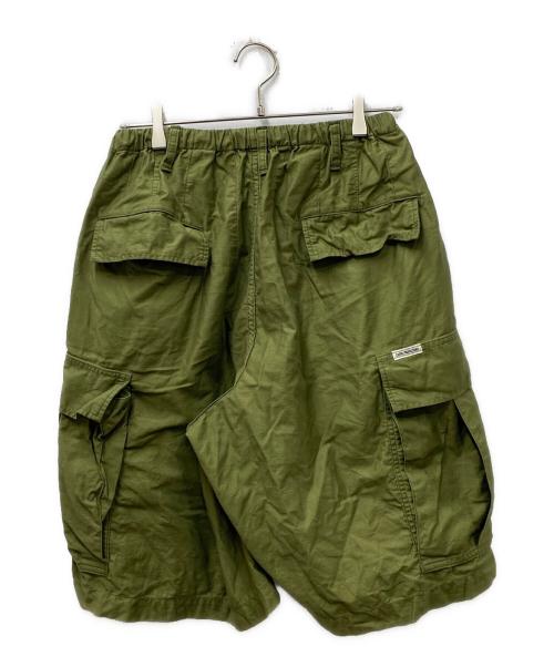 COOTIE PRODUCTIONS（クーティープロダクツ）COOTIE PRODUCTIONS (クーティープロダクツ) カーゴショーツ オリーブ サイズ:Sの古着・服飾アイテム