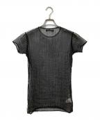 YOHJI YAMAMOTOヨウジヤマモト）の古着「シアーカットソー」｜ブラック