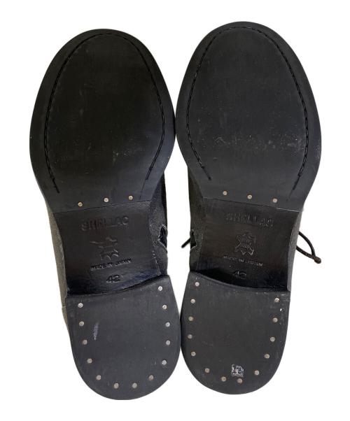 SHELLAC（シェラック）SHELLAC (シェラック) レースアップブーツ グレー サイズ:SIZE 42の古着・服飾アイテム